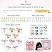 Baby Crystals Custom Birthstone Bracelet with Initial & Charm Options – Sterling Silver & 14k Gold Plated Jewelry for Girls & Women, Birthday Gift
