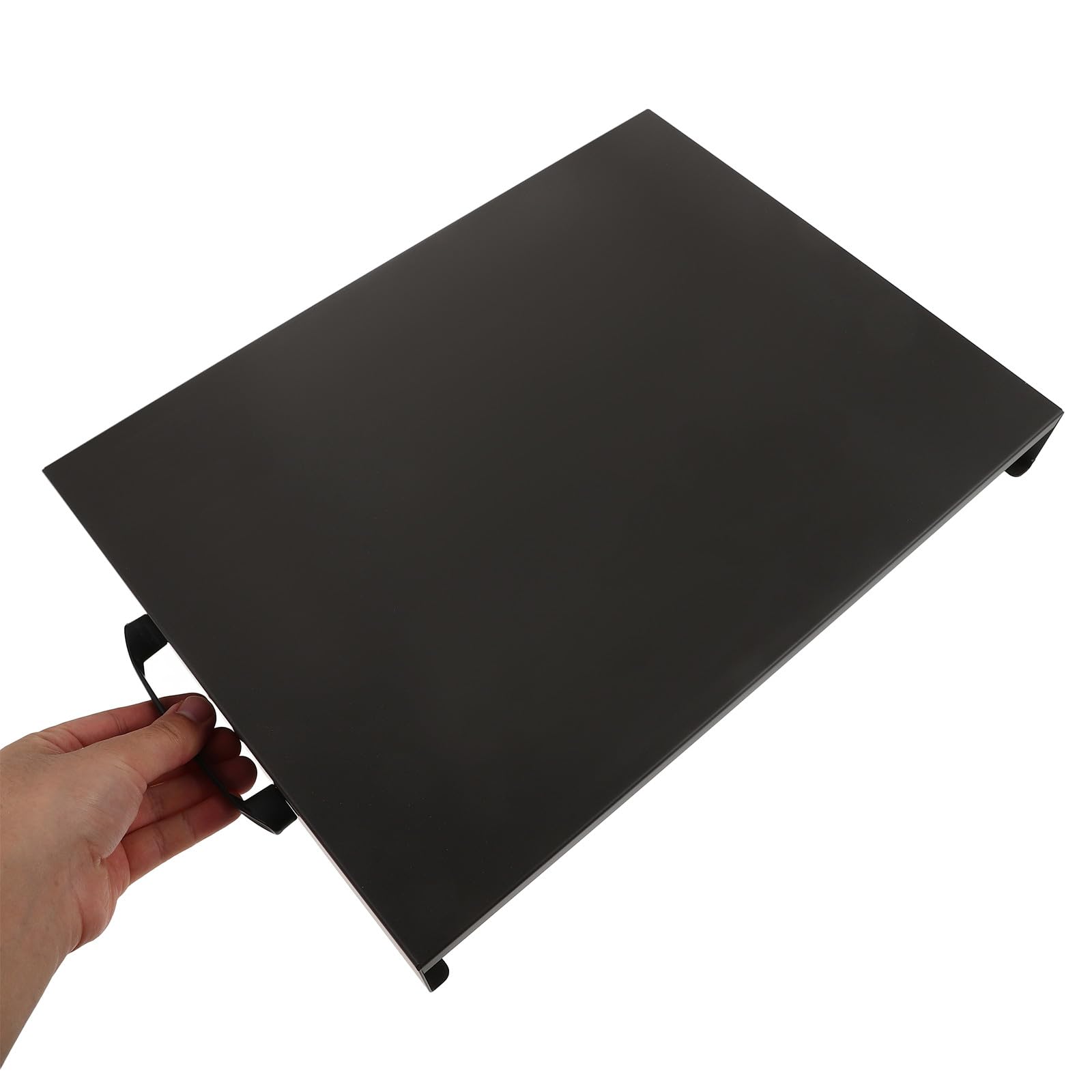 TOYANDONA Soporte Antideslizante para Estufa de Gas Asa Tamaño 30X40X5 CM Color Gris Oscuro Rejilla Resistente para Cocina de Inducción y Almacenamiento en Hogar
