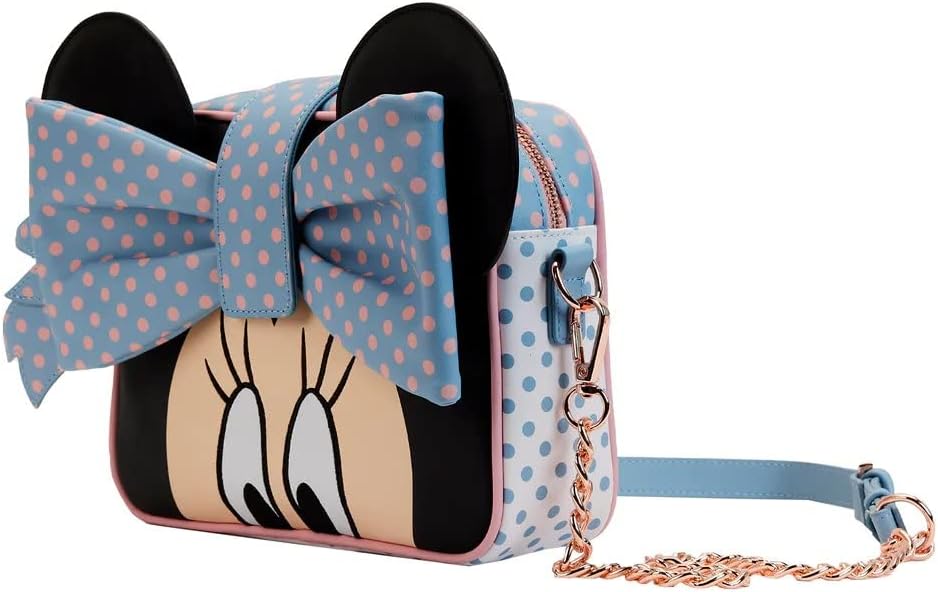 Loungefly Disney Minnie Pastel Dots Crossbody Bag