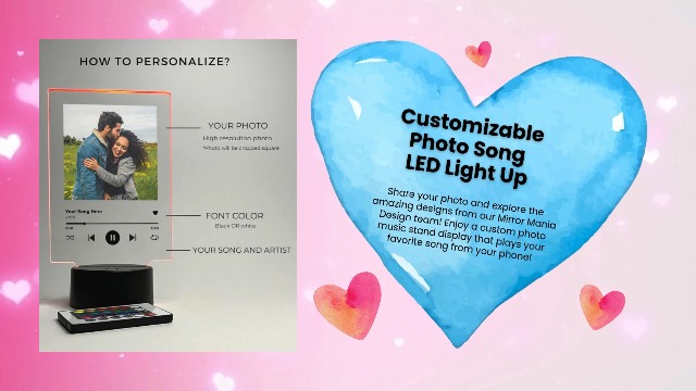 Amazon.com: Custom Personalized Photo Song Framed Lyrics Music