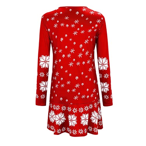 Gebreide jurk voor dames, herfst, grote maten, winter, nieuwe lange mouwen, kerstcasual, sexy jurk, satijnen jurk, lange mouwen, maxi-partyjurk, sexy en elegant, gebreide jurk, herfst, winterjurk, dames, A-lijn - Image 6