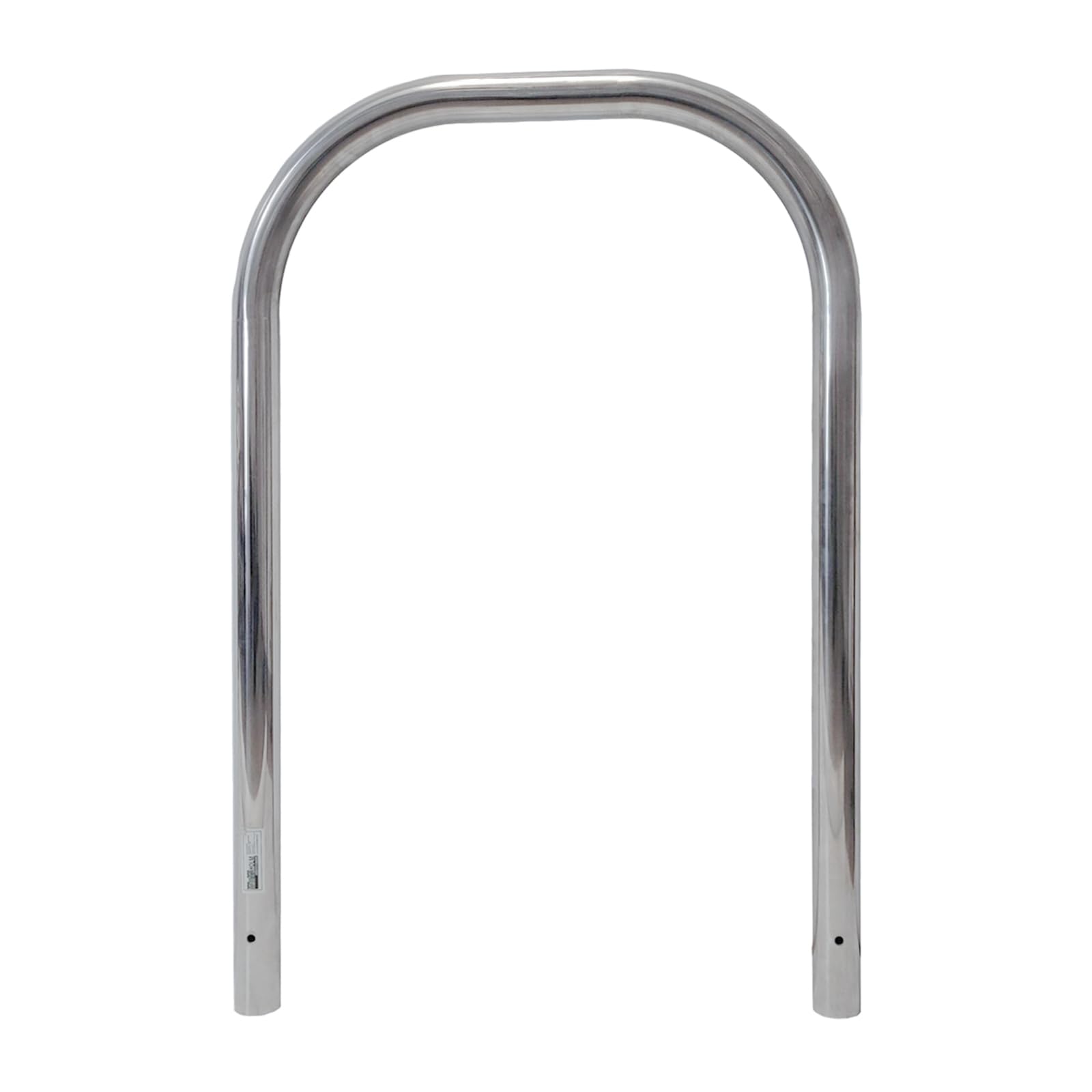 TRUTZHOLM Fahrradanlehnbügel aus Edelstahl 116x74 cm Ø 60 mm Anlehnbügel zum Einbetonieren Fahrradbügel Fahrradständer Parker Diebstahlsicherung Fahrrad Anlehner 2 Stellplätze
