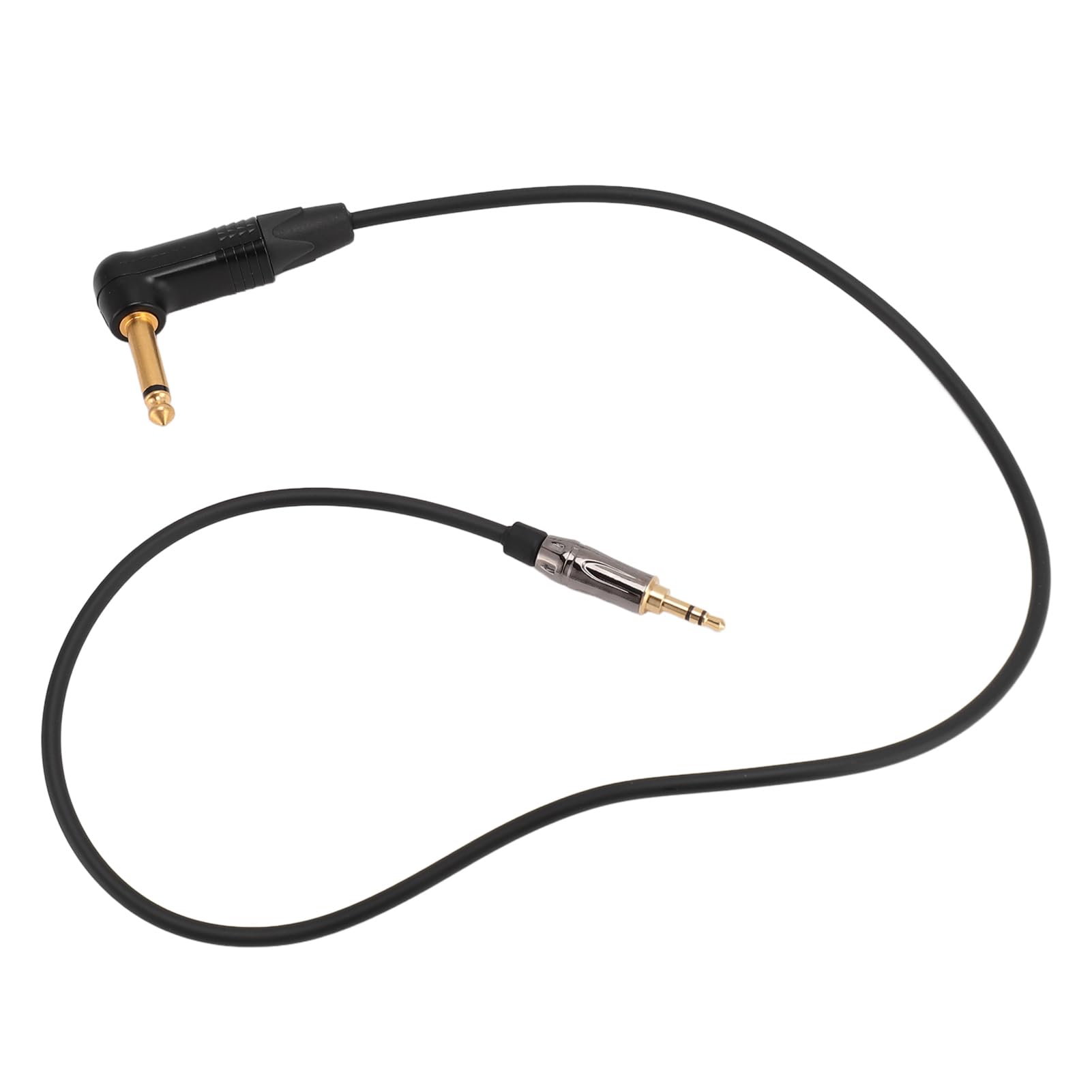VBESTLIFE VBESTLIFEtu4afg0x17 - Cavo per sistema di chitarra Sennheiser G3 G4, jack da 3,5 mm a 6,35 mm, ad angolo retto a dritto, 75 cm