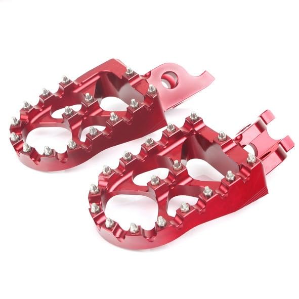 Marchepieds Ergal 7075 Accossato ultra-adhérents pour Sherco