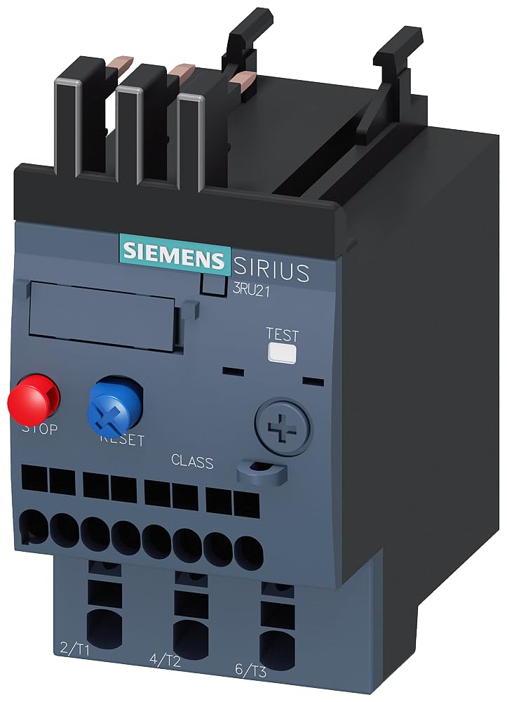Relé de sobrecarga Siemens 3RU2116-0FC0 térmico regulable de 1 pieza para motor