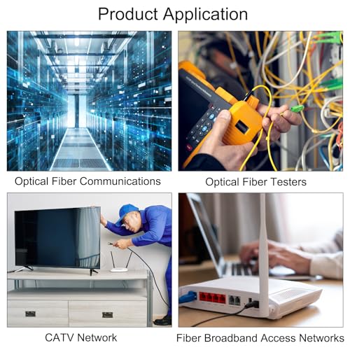 Atenuador de fibra SC de 5 dB para mejorar la conexión a internet en oficinas y hogares 5