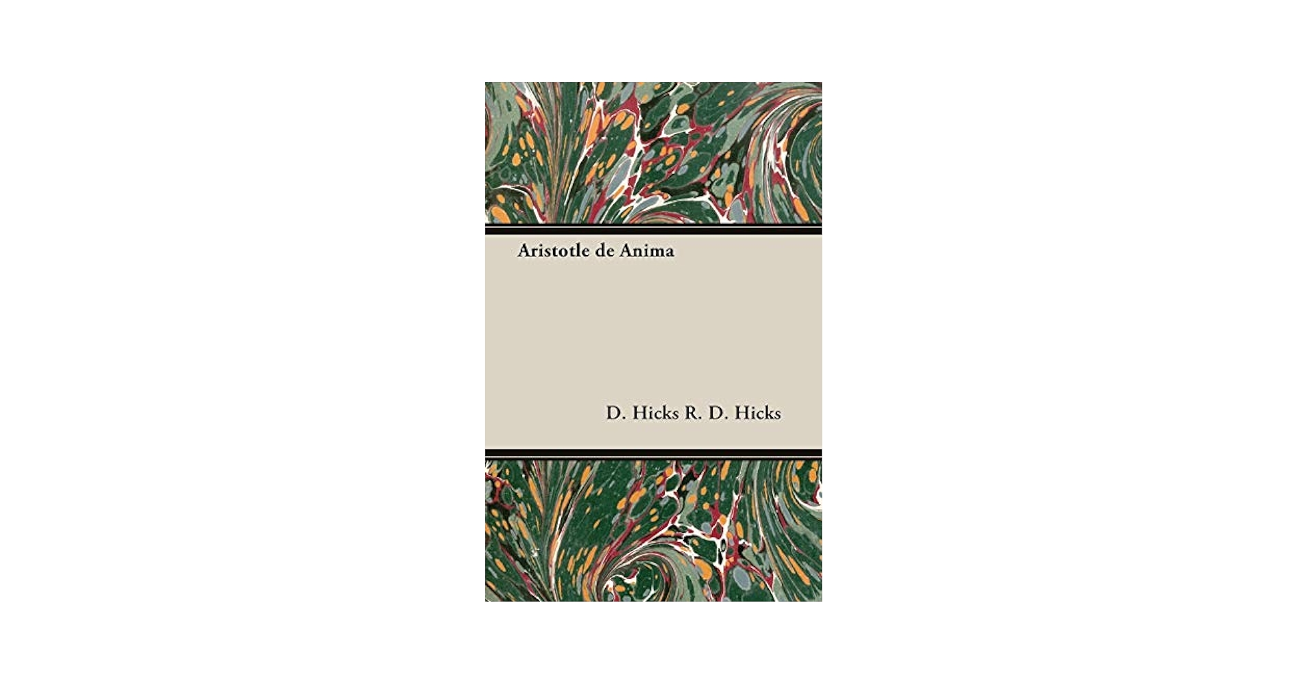 洋書 Aristoteles De anima (ed. R.D. Hicks) 61k3U-Pn+AL._UF350,350_QL50_.jpg