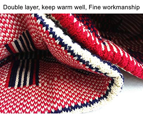 S Forever Kids Winter Keep Warm Cable-Knit Pom-Pom Wool Beanie Knitted Hats3