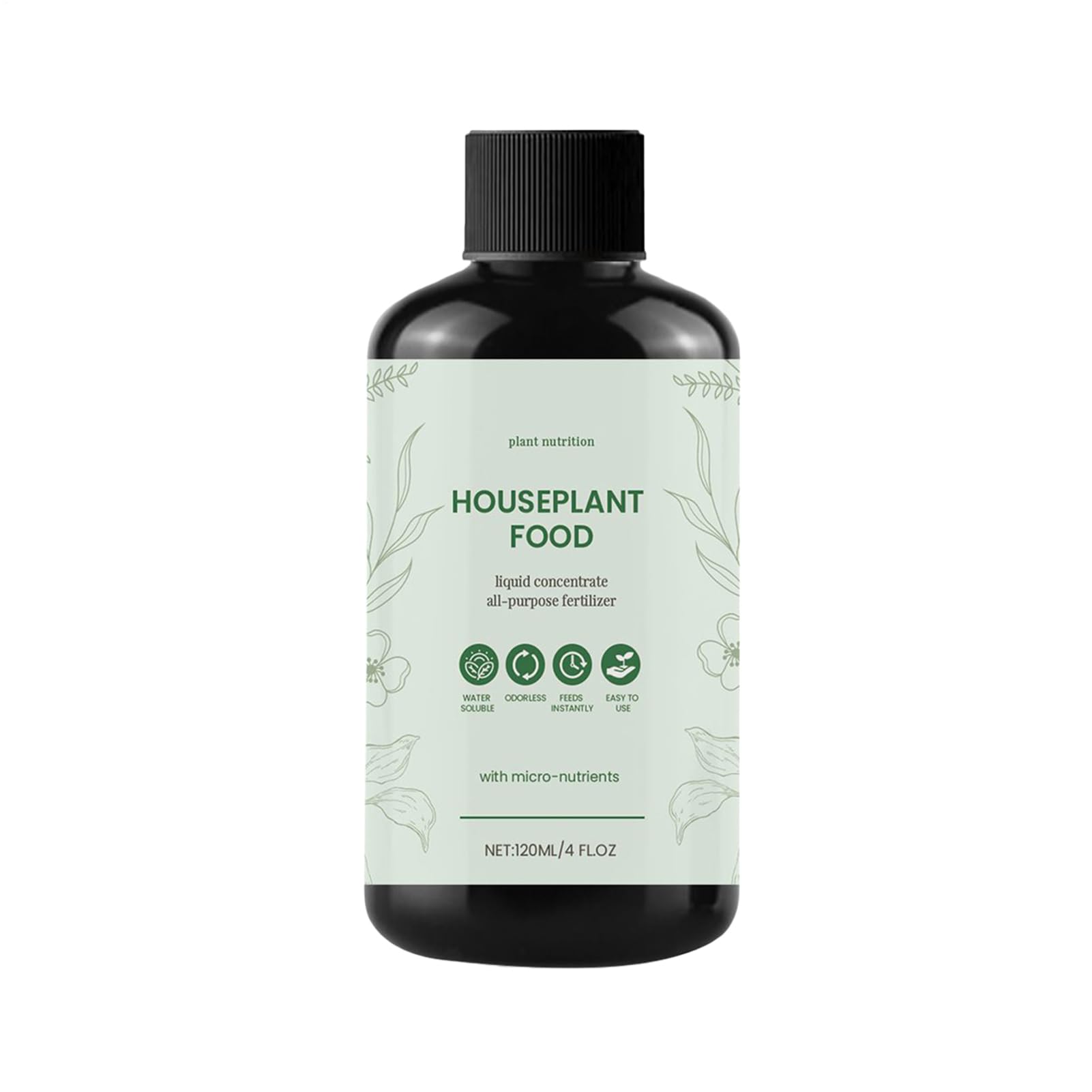 Plant Fertilizer, All Purpose Plant Food, 1.88x3.85 inch Safe Nutrient Solution, Efficient Growth Enhancer, Natural Floral Food for Garden, Lawn Care, Hydroponic Use