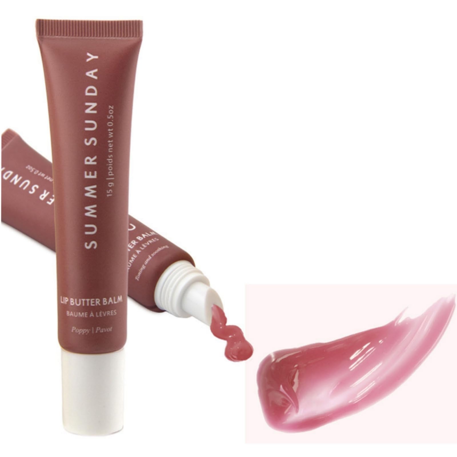 Summer Friday Lip Balm - Moisturizing Natural Tinted Mask for Instant Hydration, Shine and Soothing Care