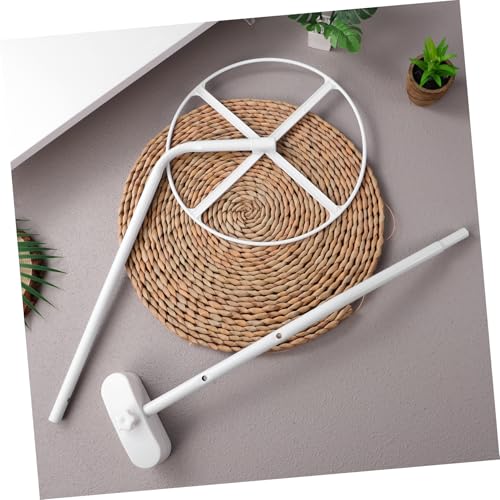 Support baldaquin berceau moustiquaire lit bébé acier blanc - 6