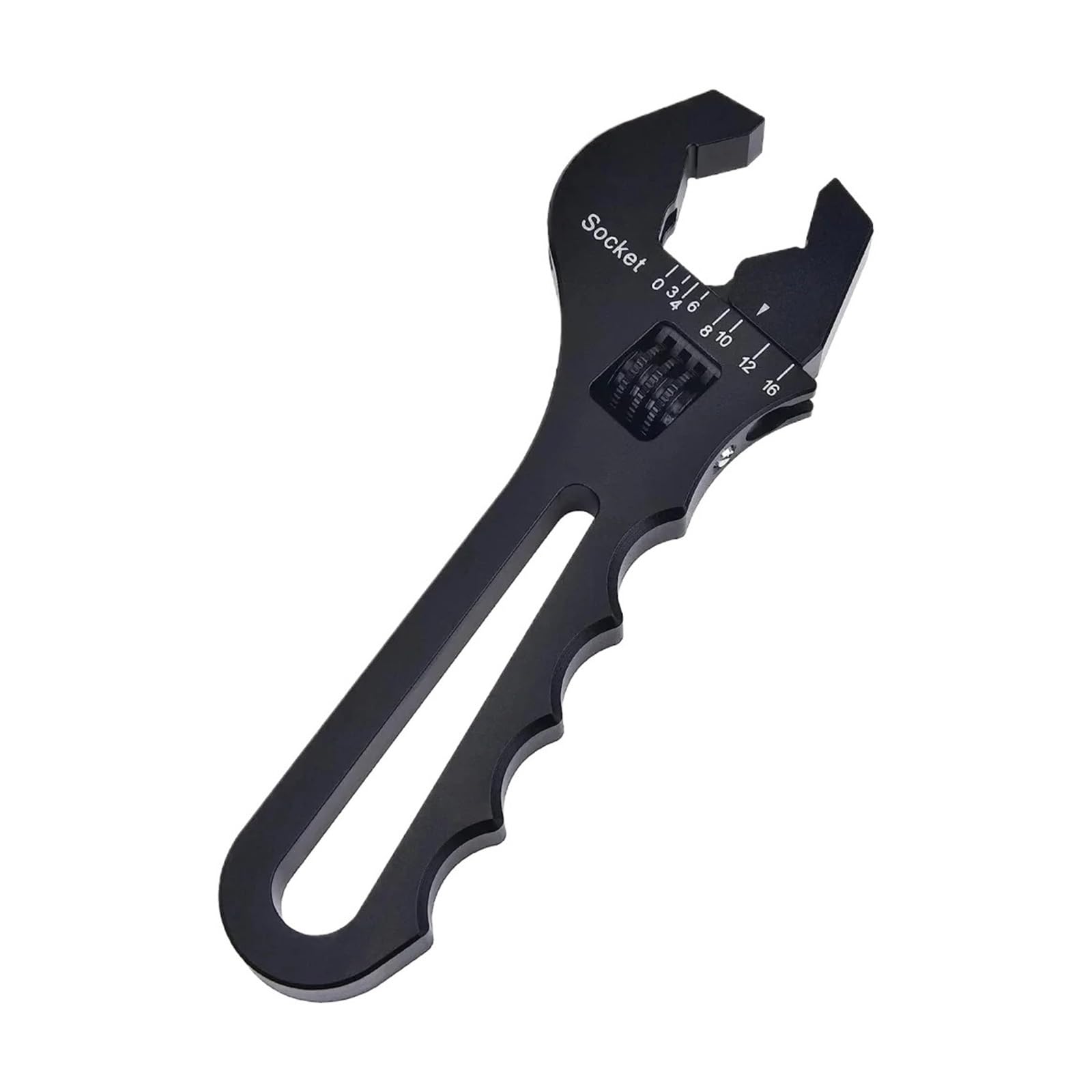 Alfbfpubxz One Color Aluminum Alloy Multi-Functional Adjustable Universal Wrench
