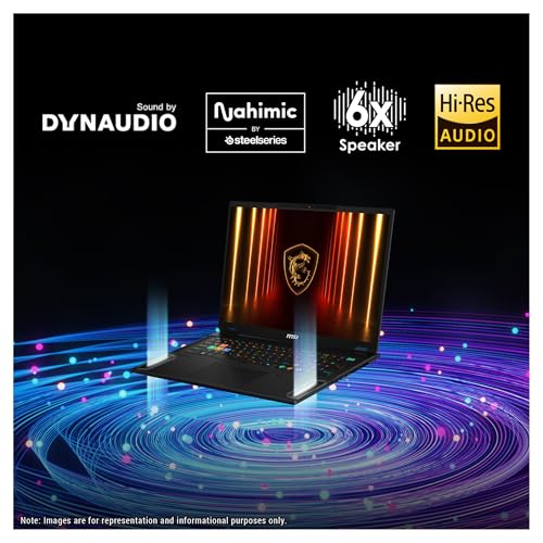 Image of msi Stealth 18 HX AI Gaming Laptop, Intel Ultra 9-275HX, 96 GB DDR5 RAM, 2 TB PCIe SSD, 18 inch QHD+ (2560x1600) 240Hz Display, Nvidia G-Force RTX 5070Ti, Per-Key RGB Keyboard, W11 Pro, Midnight Black