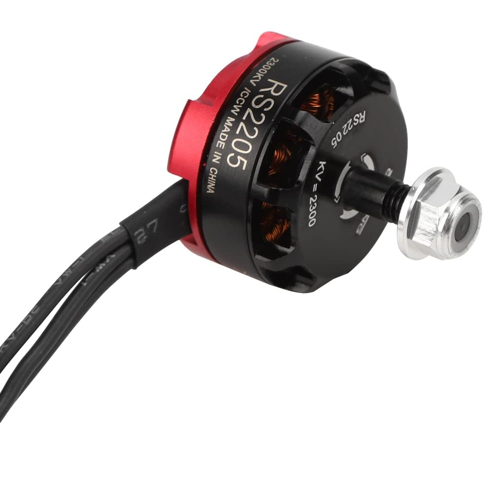 Motore Brushless RS2205 2300KV CW/CCW, Motore Quadricottero RC per Quadricottero Drone FPV Racing (4PCS