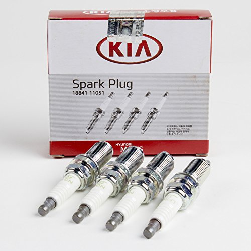 Genuine Hyundai Kia Spark Plugs QTY=4 PCS Sorento (2009-2014) 18841-11051