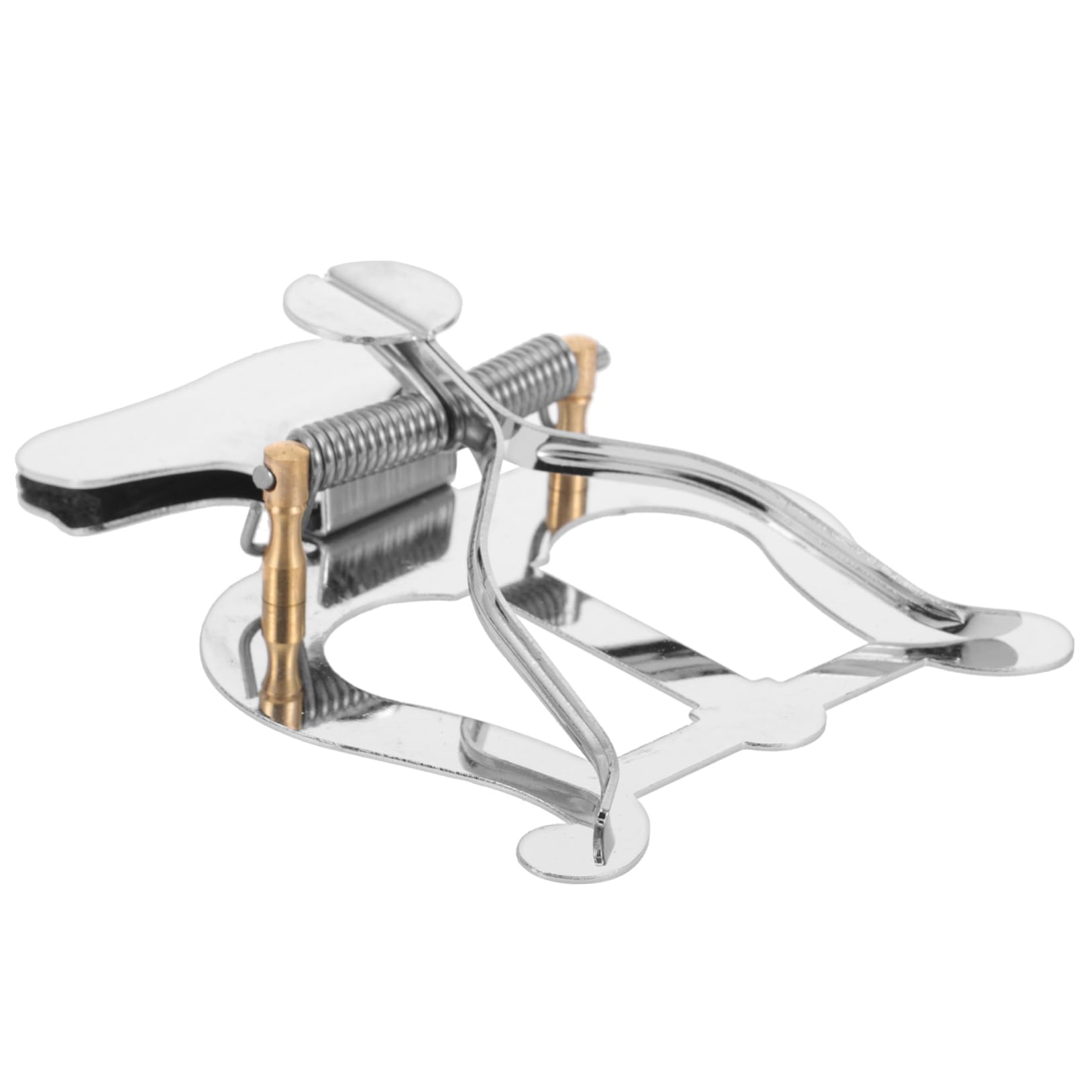 COSMEVIVI Metal Trombone Lyre Music Sheet Clip Marching Band Clarinet Accessory Marching Band Music Holder