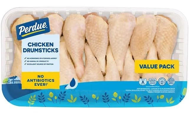 PERDUE Fresh Chicken Drumsticks, Value Pack, Weight Varies