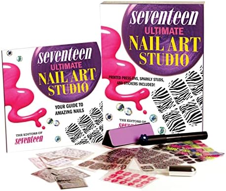 Seventeen: Ultimate Nail Art Studio: Printed Press-ons, Sparkly Studs, and Stickers Included!