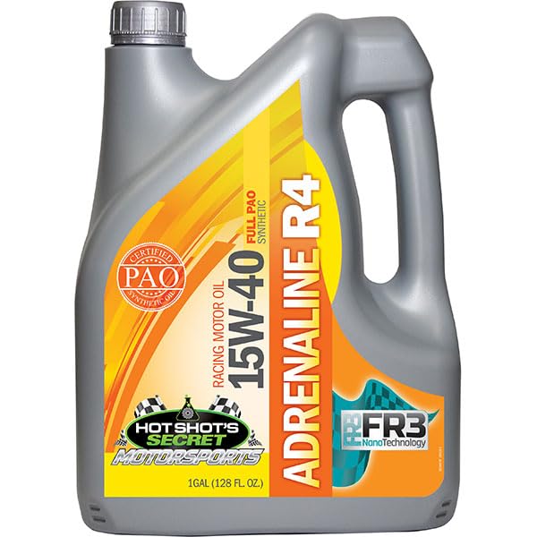 Hot Shot's Secret Adrenaline R4 15W-40, 1 Gallon, R401G