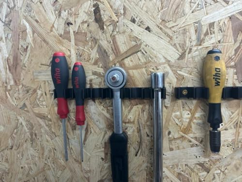 Universal Halterung Feilen Stemmeisen Ratschen für Werkzeugwand Wandmontage Wandhalterung