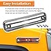 Chrome Plated Side Marker Guard Trim Protector Exterior Accessories for 2003-2009 Hummer H2 SUV SUT