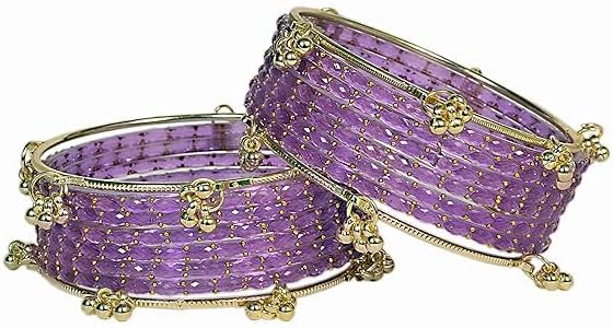 Kashmiri Ghungroo glass Bangles set Viral Raindrop Multi Set for Women and Girls Set of 16 Pcs Dark Green image 3