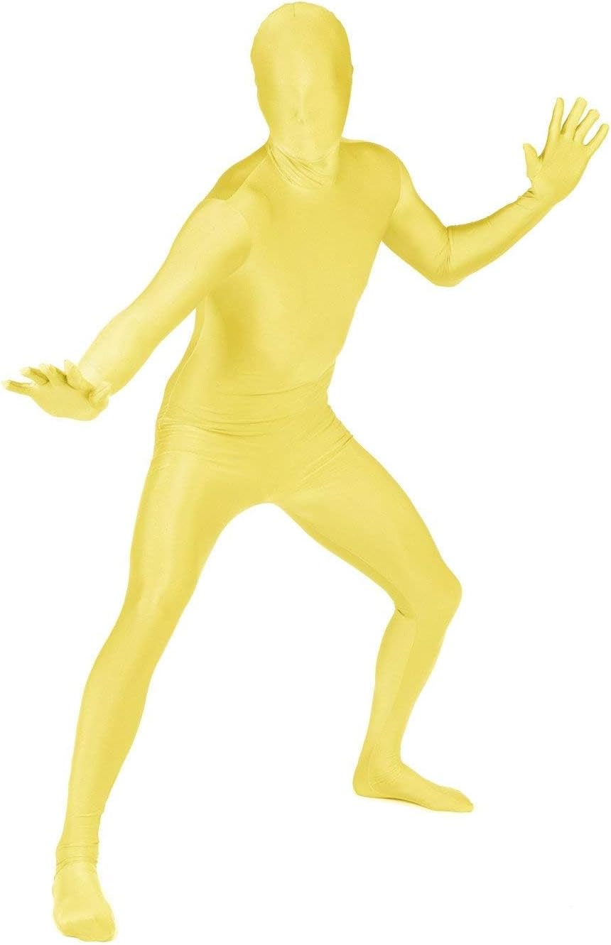 – Morphsuit Full Body Costume - Yellow, XL | Original Bodysuit for Adults & Kids | Super Stretch Suit Great for DIY Party Outfit | Halloween, Cosplay, Fancy Dress | For Men & Women