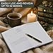 ZICOTO Beautiful Reading Journal for Book Lovers - Sturdy Hard Cover Journal Makes a Great Gift for Readers - The Perfect Tracker with Reading Log & Review Pages For Keeping Notes on Your Favorite Books