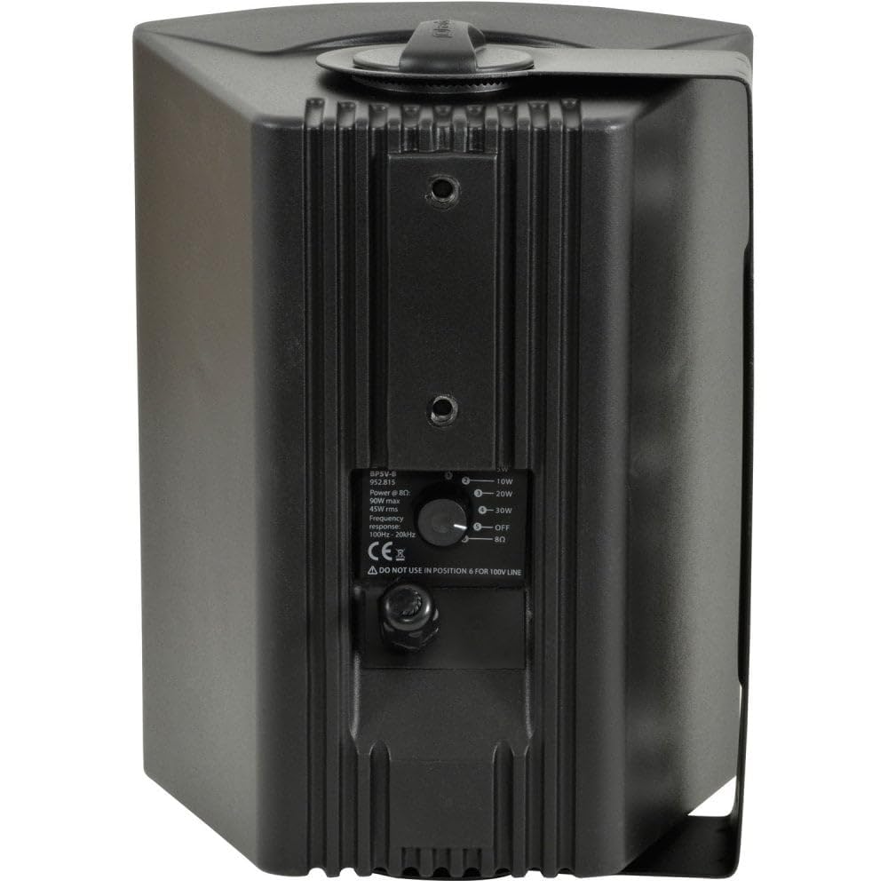 Adastra BP Series 13,3 cm 100 V 90 W Haut-parleurs résistants aux intempéries 5.25" Noir