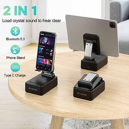 Wireless Bluetooth Speakers with Adjustable Phone Stand - Perfect Gift for Men and Women - Image 3