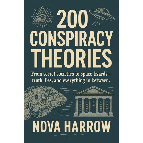 200 Conspiracy Theories Audiolibro Por Nova Harrow arte de portada