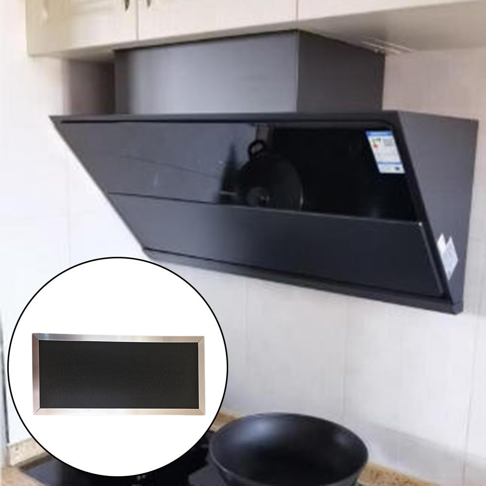 Filtro per hrv per erv Acciaio Nero 390x185x25mm per preciso(2PCS)