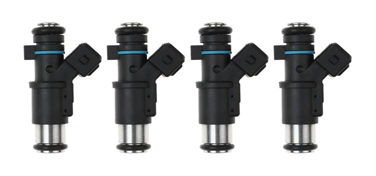 Qwqwfa 4Pcs Petrol Fuel Injector For Peugeot 106 206 306 307 1007 For Partner Engine Parts 0280156357 1984E0 01F002a 348001 1/ Fuel Injectors(4Pcs)
