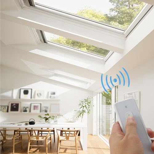 Motor eléctrico de ventana con cadena de doble capa y sensor de lluvia 4