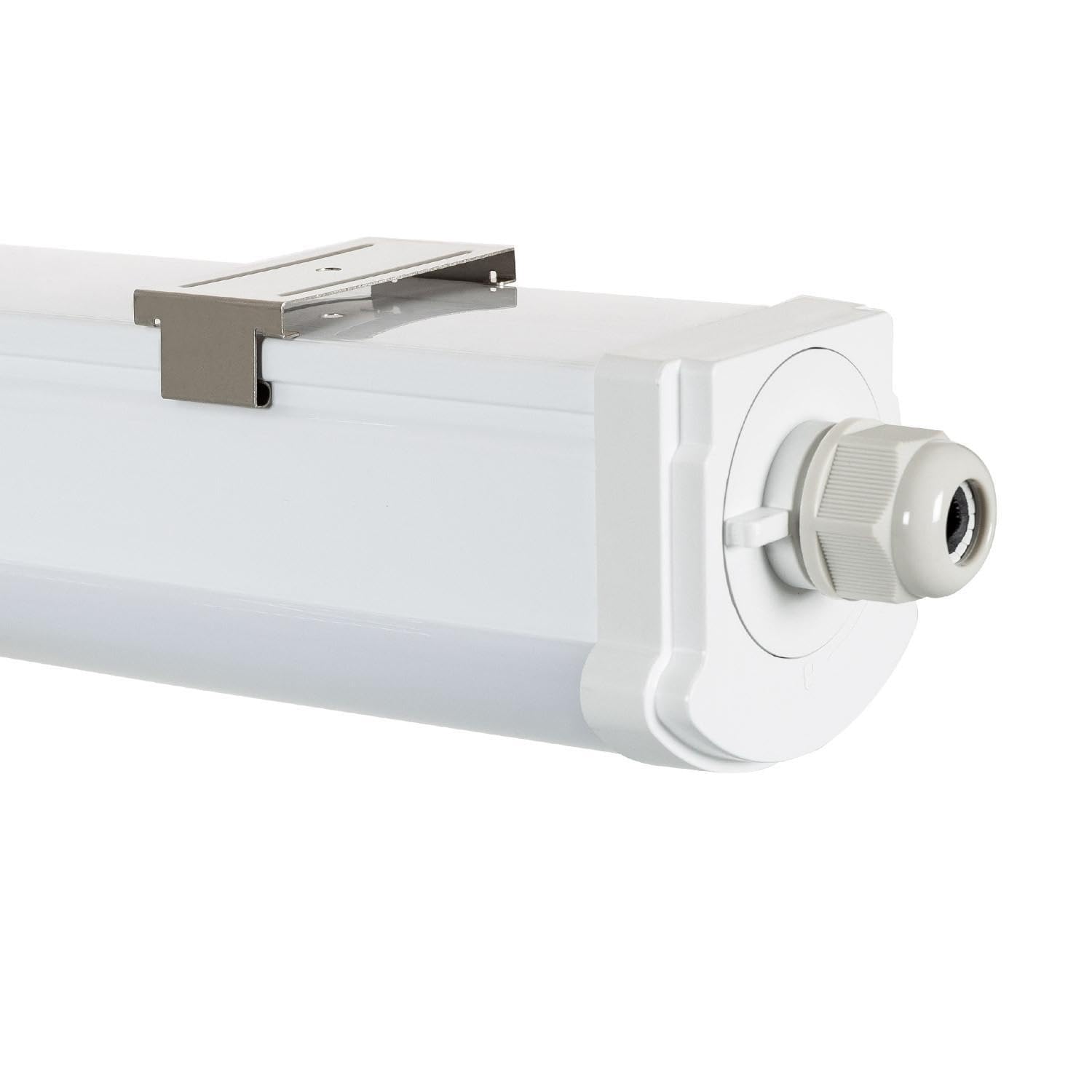LEDKIA Pantalla Estanca LED 120cm 30W Sensor de Movimiento Radar IP65 6000K