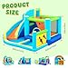 FBSPORT Inflatable Bounce House Water Slide Park, Bouncy Castle with Blower for Indoor & Outdoor, Jumping Castle with Slide, Climbing Wall, Basketball
