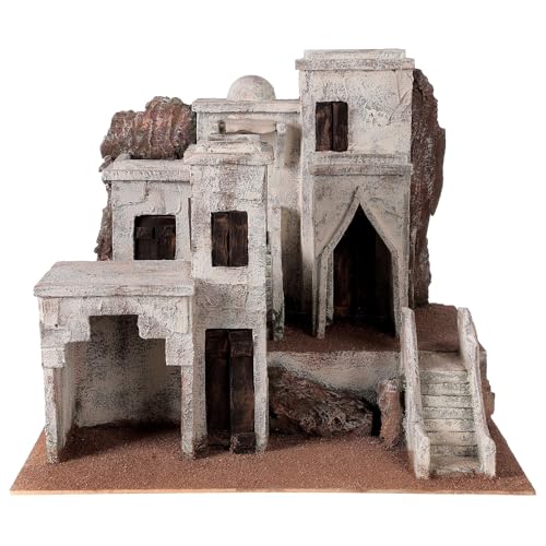 Holyart Village for Nativity scene with Arabic setting suitable for figurines of 12 cm