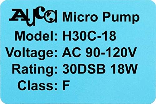 AUCD Micro Pump H30C-18 Label