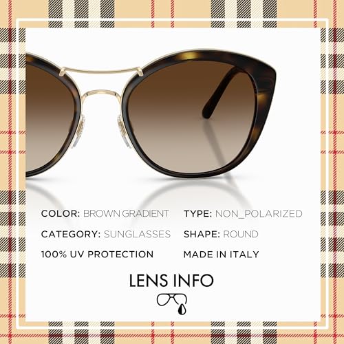 BURBERRY BE4251Q Round Shape Nylon Sunglasses with eSHADES Luxury Eyewear Kit Bundle4