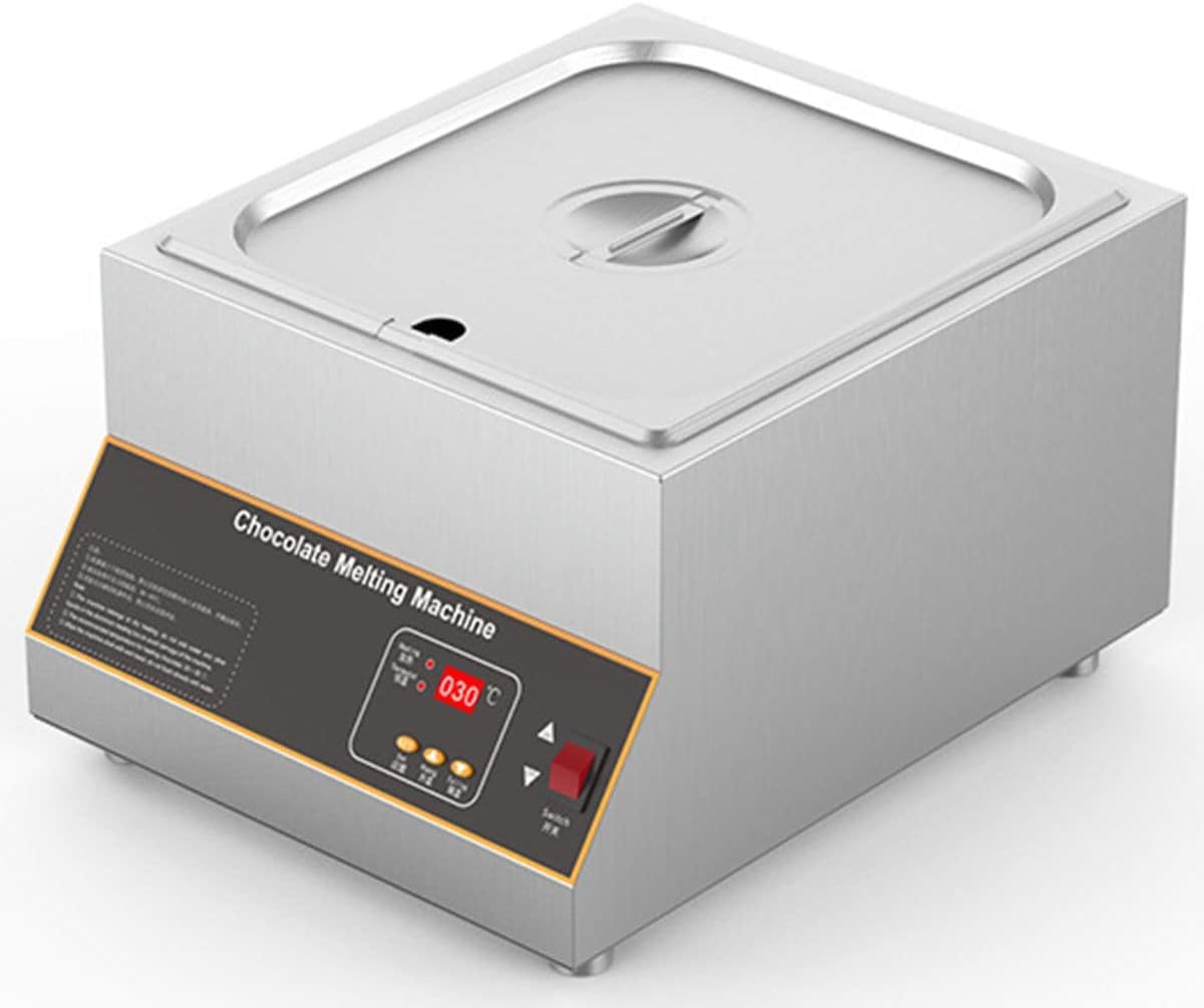 Tempéreuse De Chocolat À Commande Numérique,Machine à Fondre Le Chocolat,Tempéreuse De Chocolat À Commande Numérique,pour Professionnel et à Domicilecrème, Bonbons, Lait(Color:a)