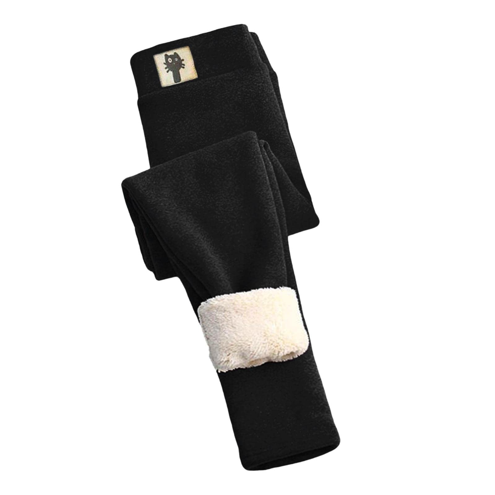merishopp Women Fleece Lined Leggings Thick Velvet Tights Stretch Thermal Pant Casual XXXL-picture-46