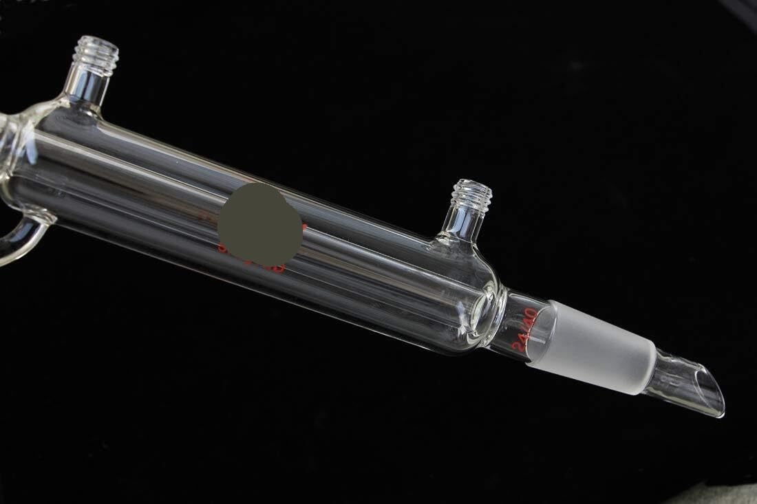 Testa di distillazione a percorso breve in vetro da 5 litri con giunto inferiore Vigreux piegato a 60 gradi 34/45 - Attrezzatura da laboratorio ad alta precisione