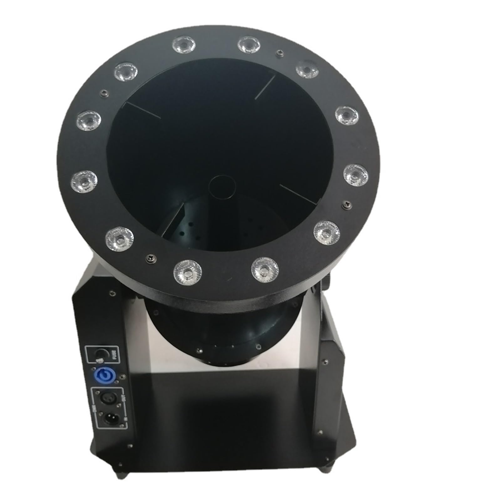 Konfettimaschinen, DMX/Fernbedienung Led Konfetti Kanone Party DJ Bühne Effekt Konfetti Bunte Papier Blasen Maschine for Hochzeit Feier