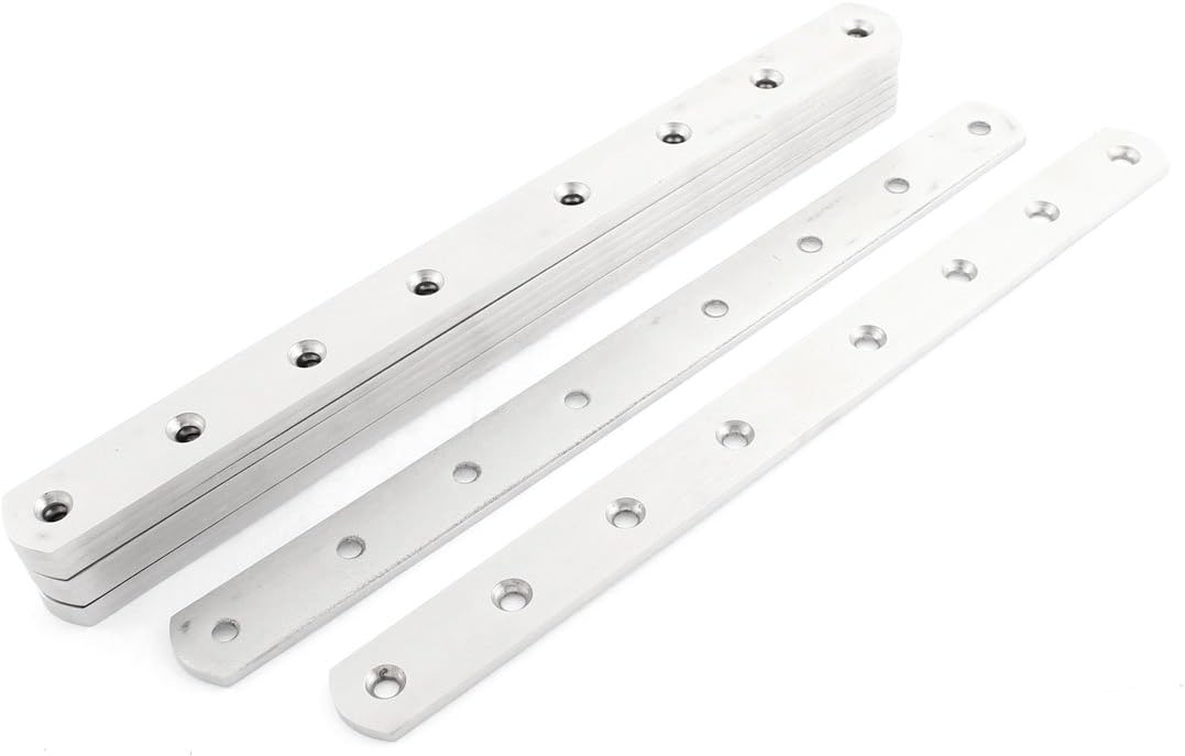 Corner Brace Straight Flat Mending Fixing Plate 300mmx25mmx4mm 10pcs (id: c39 490 768 03f a7c