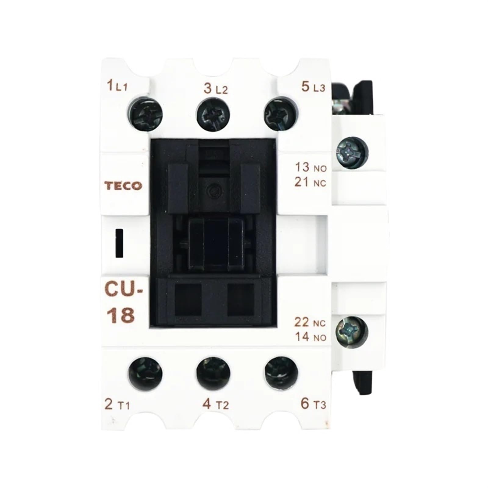 Contacteur AC TECO CU-18 évite la surchauffe de vos circuits de commande 24V