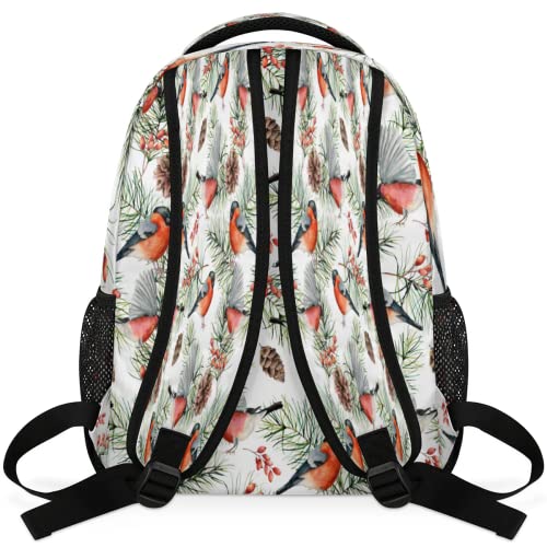 Sac à dos oiseau mignon bouvreuil résistant pour ordinateur portable