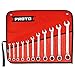 Stanley Proto JSCV-11SA 11-piece Full Polish Combination Reversible Ratcheting Wrench Set - Spline
