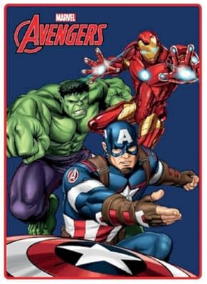 arlis Manta 100x140cm, Juventud Unisex, Plaid Avengers-A, 100 X 140 CM | Ya disponible en tu tienda friki favorita! En mundofriki.es!