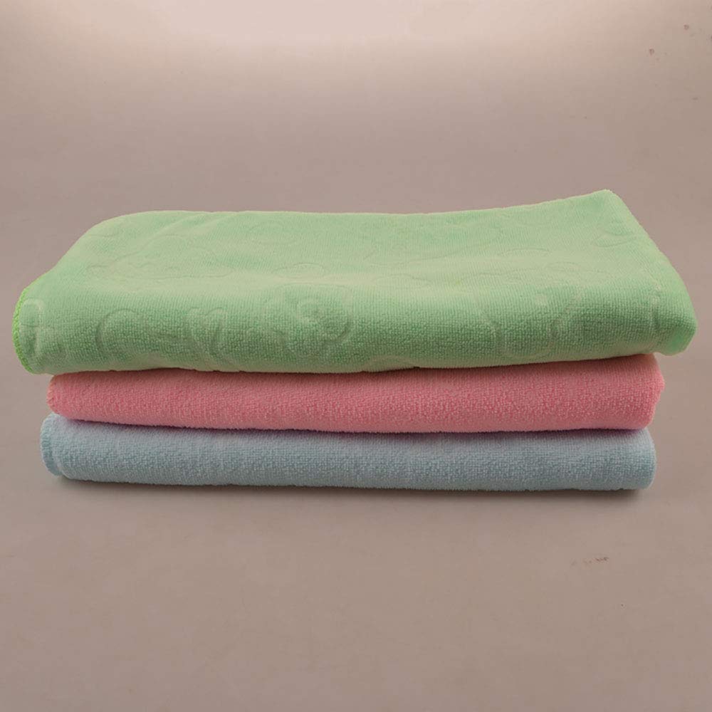 Serviettes pour Chiens Serviettes en Microfibre Lavable pour Chien - Accessoires pour Chiens de toilettage - Serviette Grande pour Chien
