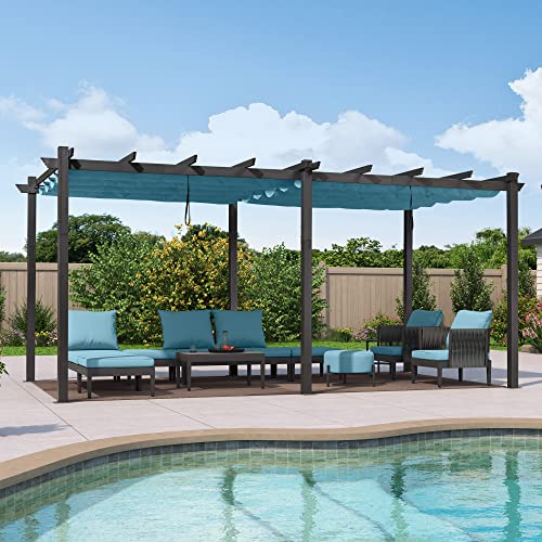PURPLE LEAF 12×18 Retractable Canopy